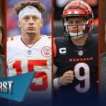 Joe Burrow carted off at Bengals’ practice & Chiefs biggest threat in AFC | NFL | FIRST THINGS FIRST