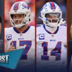 Josh Allen breaks silence on Stefon Diggs, Bills & Chiefs odds to win AFC | NFL | FIRST THINGS FIRST