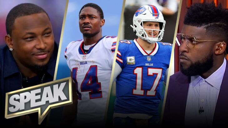 Josh Allen on Stefon Diggs situation: ‘Media has blown this so far out of proportion’ | NFL | SPEAK