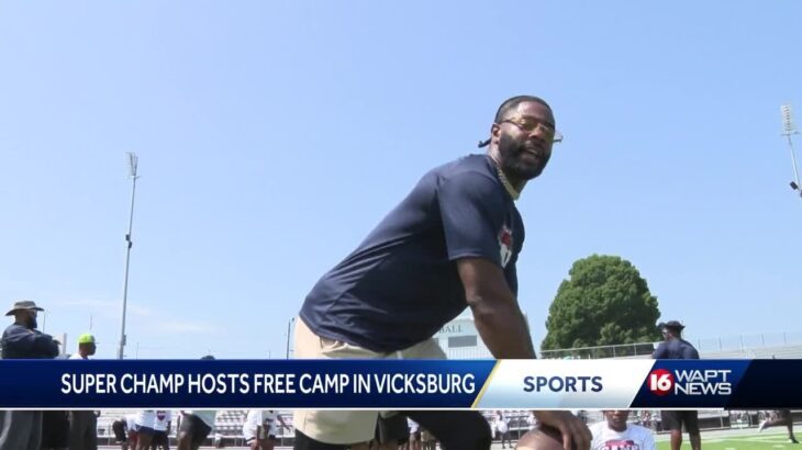 Super Bowl winning NFL player returns to Vicksburg