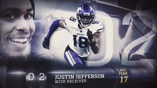 #2: Justin Jefferson (WR, Vikings) | NFL Top 100 Players of 2023