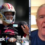 49ers training camp updates: Brock Purdy, Sam Darnold, Trey Lance | Pro Football Talk | NFL on NBC