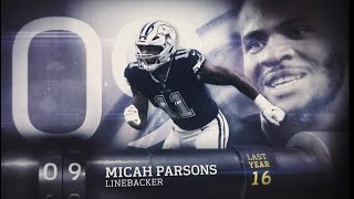 #9: Micah Parsons (LB, Cowboys) | NFL Top 100 Players of 2023