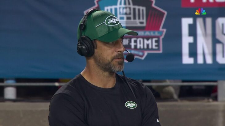Aaron Rodgers Sideline Interview: Talks Jets and Upcoming Season
