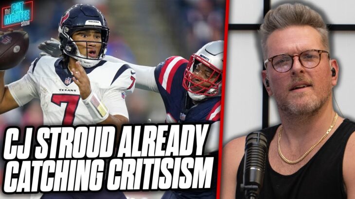 CJ Stroud Is Getting Criticism For Performance In First NFL Preseason Game | Pat McAfee Reacts