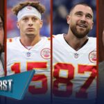 Chiefs boast 18th best Receiving Corps, Mahomes does behind-the-back pass | NFL | FIRST THINGS FIRST