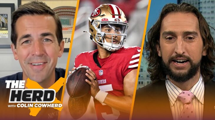 Cowboys acquire Trey Lance, Chris Jones’ holdout continues, Kenny Pickett’s rise | NFL | THE HERD