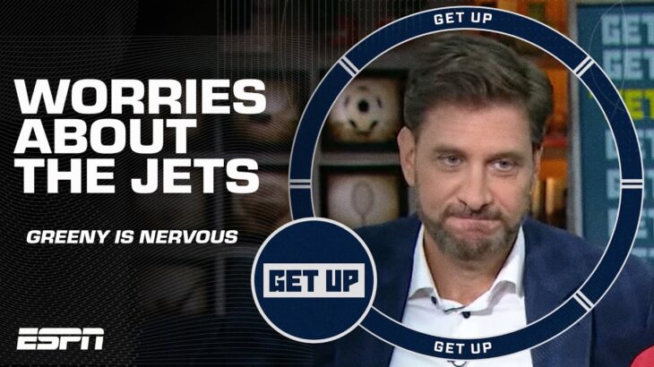 Greeny is nervous about Aaron Rodgers expressing issues with the Jets’ passing game 😩 | Get Up