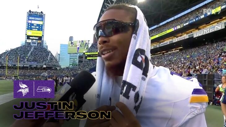 Justin Jefferson Talks Being a Face of the NFL & a Global Flag Football Ambassador