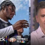 Lamar Jackson shows growth working with Todd Monken, WRs | Pro Football Talk | NFL on NBC