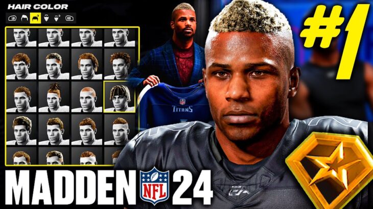 Madden 24 Superstar Mode! Episode 1 Creation, NFL Combine, and Draft!