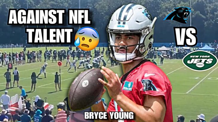 Panthers vs NY Jets Joint Practice Highlights Day 1 .. Bryce Young Matches Up on NFL TALENT🔥😳