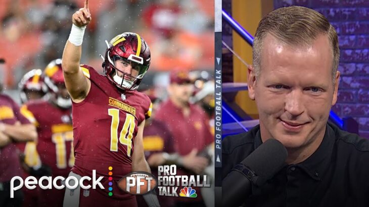 Sam Howell is ‘phenomenal’ vs. Ravens in NFL preseason Week 2 | Pro Football Talk | NFL on NBC