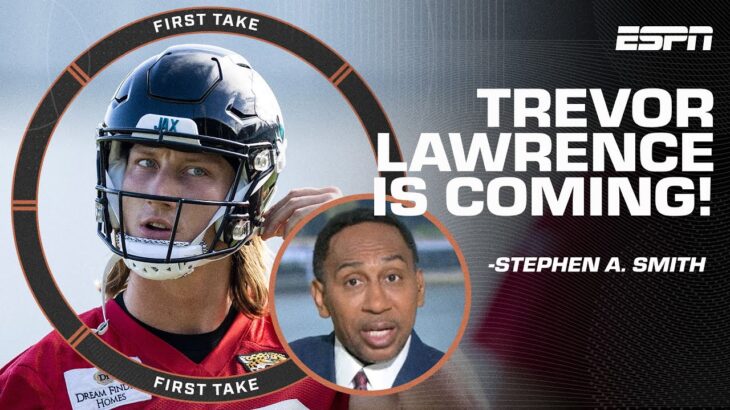 ‘TREVOR LAWRENCE IS COMING!’ – Stephen A. expects a BIG LEAP for the Jaguars QB 🏈 | First Take