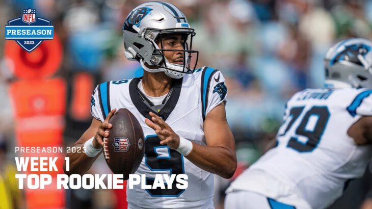 Top Rookie Plays from Preseason | NFL Highlights 2023
