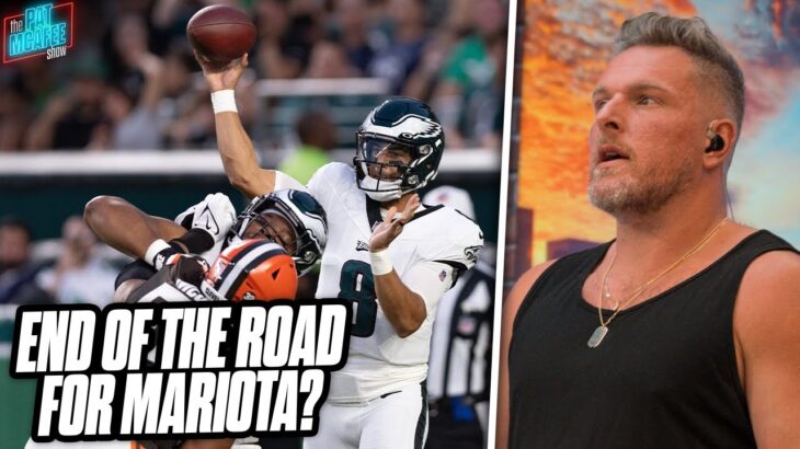 We Unfortunately Might Have Seen The End Of Marcus Mariota’s NFL Career    | Pat McAfee Reacts