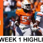 #12 Tennessee vs Virginia Highlights | College Football Week 1 | 2023 College Football Highlights