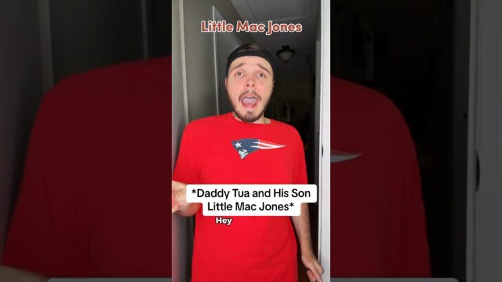 Daddy Tua and His Son Little Mac Jones #nfl #nfltrending #nflviral #nflfootball #trending