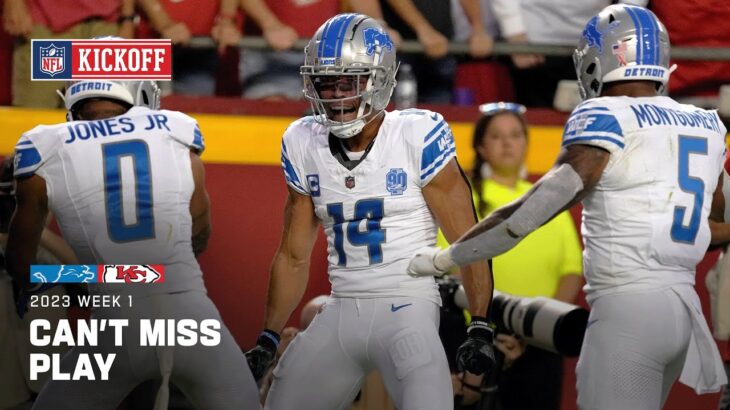 LIONS SCORE THE FIRST TOUCHDOWN OF THE 2023 NFL SEASON!
