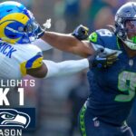 Los Angeles Rams vs. Seattle Seahawks Game Highlights | NFL 2023 Week 1