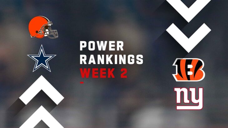 NFL Power Rankings Reaction Show Week 2