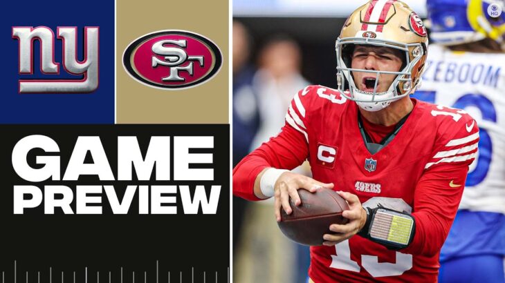 NFL Week 3 Thursday Night Football: Giants at 49ers FULL GAME PREVIEW I CBS Sports