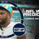 NFL Week 4️⃣ Picks: Cowboys bounceback? Dolphins LOSE after scoring 70? 👀 | Get Up YouTube Exclusive