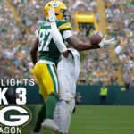 New Orleans Saints vs. Green Bay Packers Game Highlights | NFL 2023 Week 3