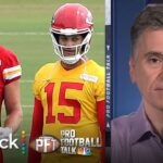 Patrick Mahomes, Jason Kelce weigh in on Chris Jones situation | Pro Football Talk | NFL on NBC