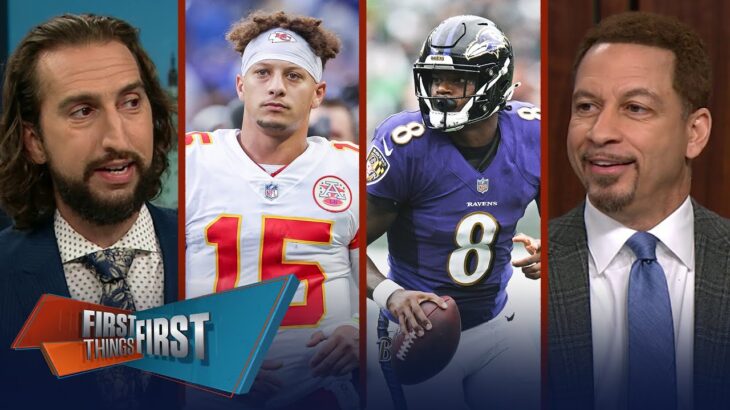 Predictions Week: Mahomes does behind-the-back pass, Ravens miss playoffs | NFL | FIRST THINGS FIRST