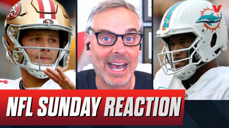 Reaction to Dolphins-Chargers, 49ers-Steelers, Packers-Bears, Raiders-Broncos | Colin Cowherd NFL
