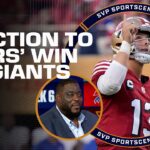 The 49ers are a TOP 3 TEAM in the NFL 🗣️ Damien Woody on San Fran’s win vs. Giants 👀 | SC with SVP