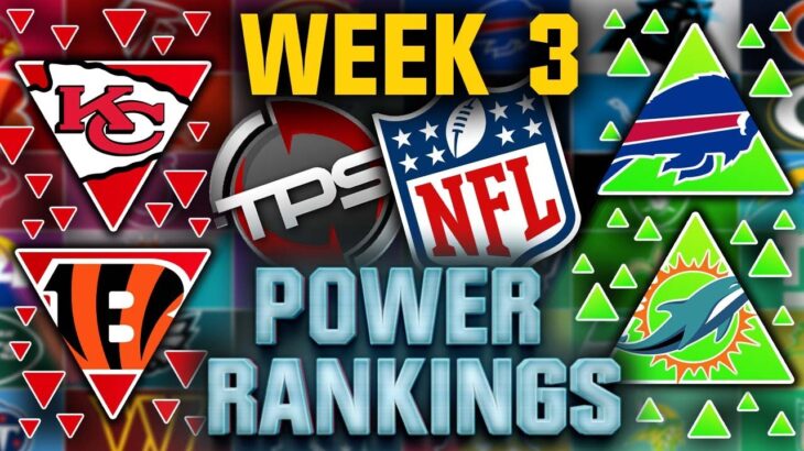 The Official NFL Week 3 Power Rankings 2023 – Are The Cowboys Are For Real? || TPS