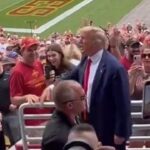 Trump gets unwelcome SURPRISE at Iowa football game