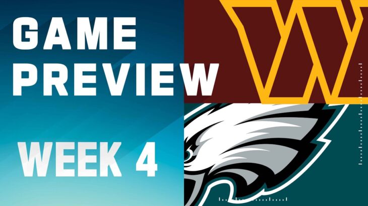 Washington Commanders vs. Philadelphia Eagles | 2023 Week 4 Game Preview