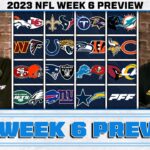 2023 NFL Week 6 Preview | PFF NFL Show