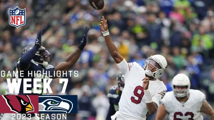 Arizona Cardinals vs. Seattle Seahawks | 2023 Week 7 Game Highlights