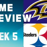 Baltimore Ravens vs. Pittsburgh Steelers | 2023 Week 5 Game Preview