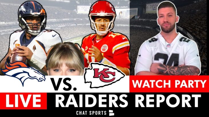 Chiefs vs. Broncos Live Stream Scoreboard, NFL TNF & Taylor Swift Watch Party | Raiders Report