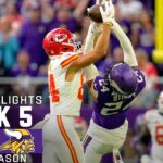 Kansas City Chiefs vs. Minnesota Vikings | 2023 Week 5 Game Highlights