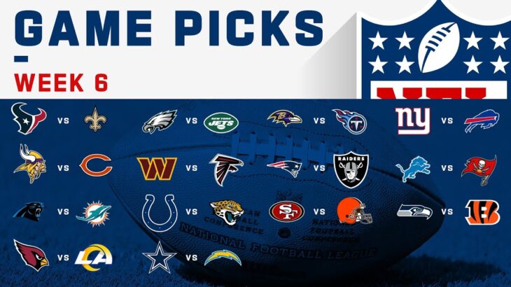 NFL Week 6 Game Picks