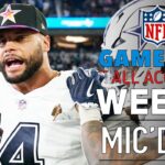 NFL Week 6 Mic’d Up, “7/11, he’s always open” | Game Day All Access
