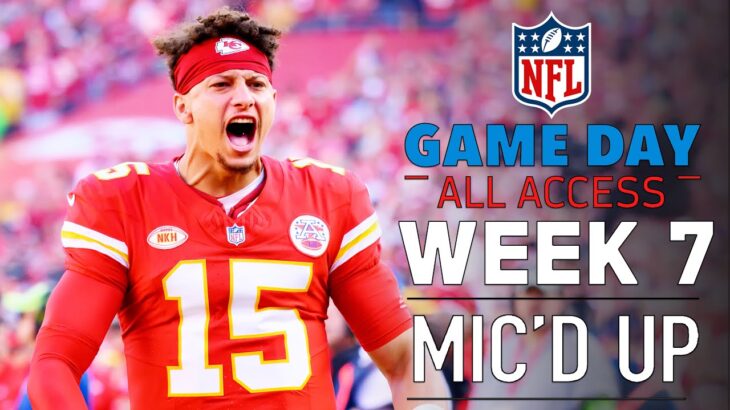 NFL Week 7 Mic’d Up, “LeBron James was tweeting about you” | Game Day All Access