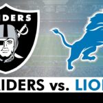 Raiders vs. Lions Live Stream Scoreboard For ESPN MNF, Free Play-By-Play, Boxscore | NFL Week 8