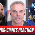 Seahawks-Giants Reaction: “Brian Daboll should resign,” Geno beats Daniel Jones | Colin Cowherd NFL