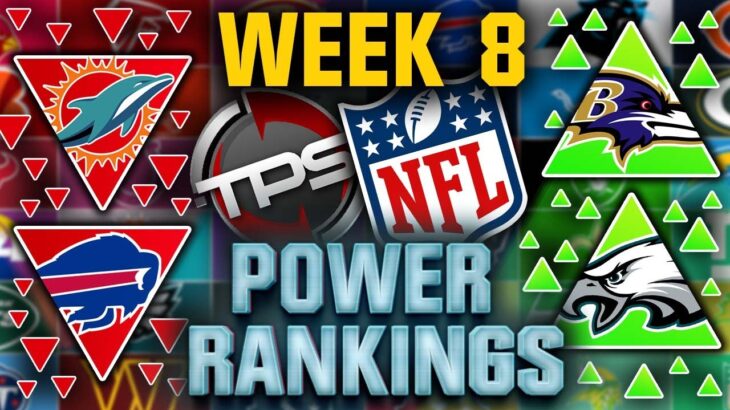 The Official NFL Week 8 Power Rankings 2023! (Are the 49ers in the Top 5?) || TPS