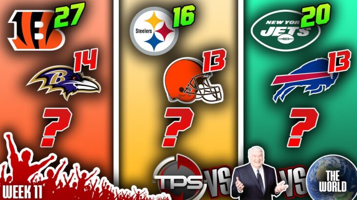 2023 NFL Week 11 PICKS, PREDICTIONS & PRIZES! TPS vs Madden vs THE WORLD!!!