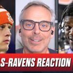 Bengals-Ravens Reaction: Lamar “very special,” Burrow injured & Week 11 picks | Colin Cowherd NFL