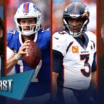 Bills ‘cooked’ after loss vs Broncos, Wilson outplays Allen, BUF fires OC | NFL | FIRST THINGS FIRST
