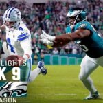 Dallas Cowboys vs. Philadelphia Eagles | 2023 Week 9 Game Highlights